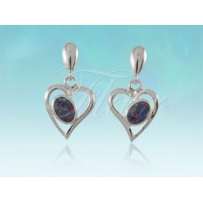 Heart w/Offset Stone