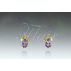 Leaf Teardrop Gold Plated