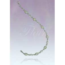Open Twist Design Bezel Set