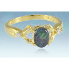 Open 'Y' Shape Setting Gold Plated